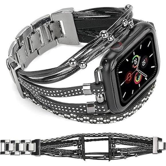 NEW Multilayer Leather Luxury Apple Watch Band